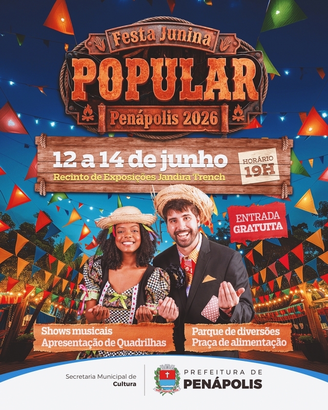 Evento festa-junina-popular-2026